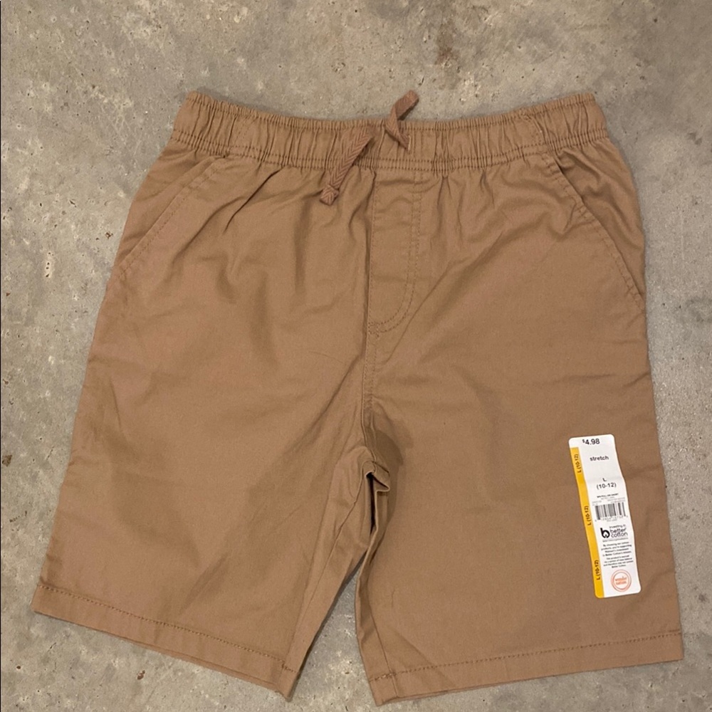 Boys Khaki Shorts